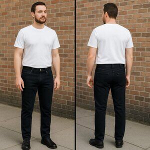 Levi’s‎ Black Slim Straight Jeans